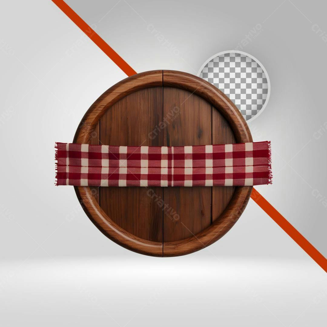 Selo Cervejaria Madeira e Xadrez PNG com fundo transparente