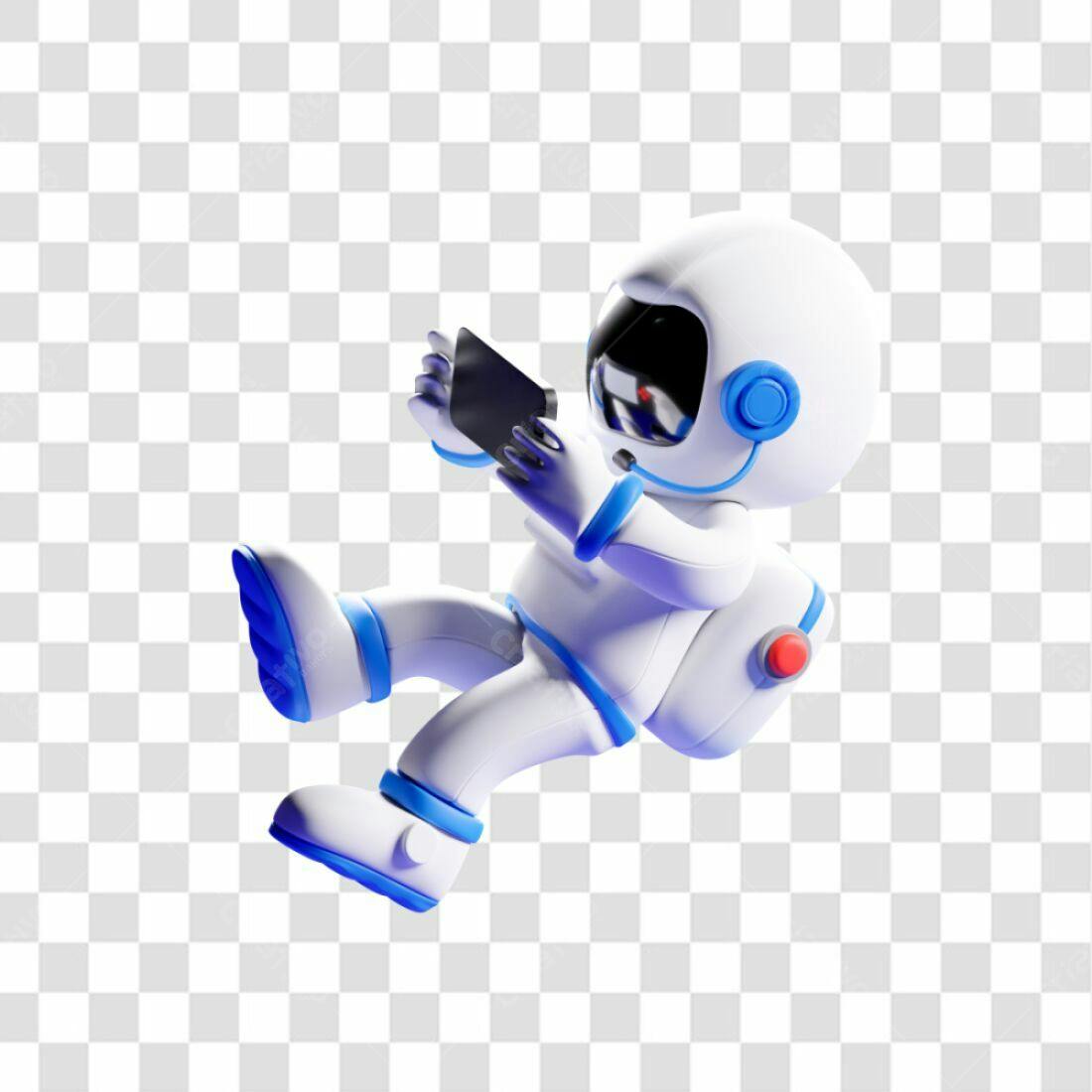 Icone Astronauta PNG com fundo transparente