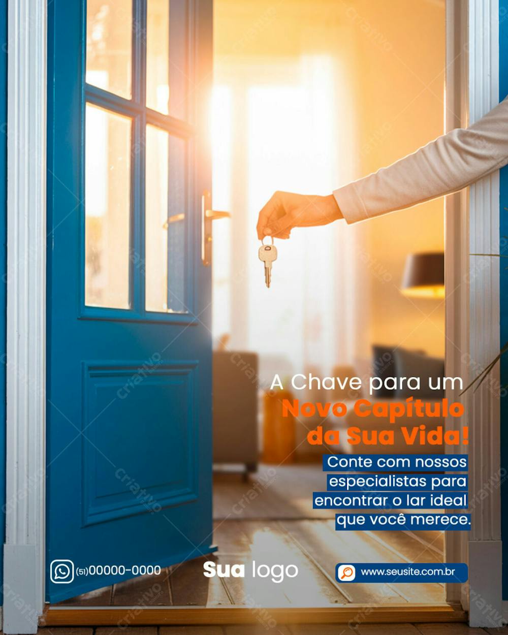 Flyer Imobiliria Novo Capitulo