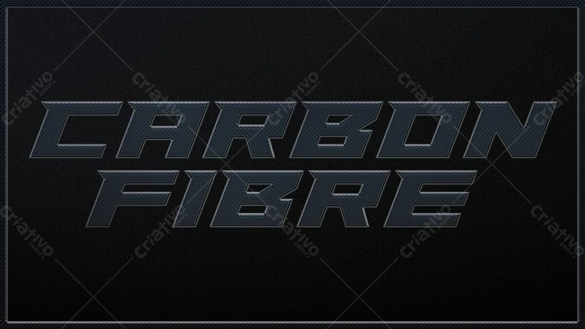 Textura Carbon Fiber PSD Editável