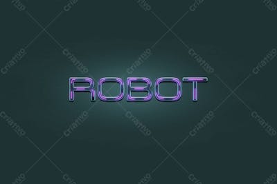 Chromium Neon Trippy And Old School Psd Editable Text Effect