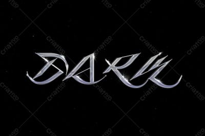 Chromium Neon Trippy And Old School Psd Editable Text Effect