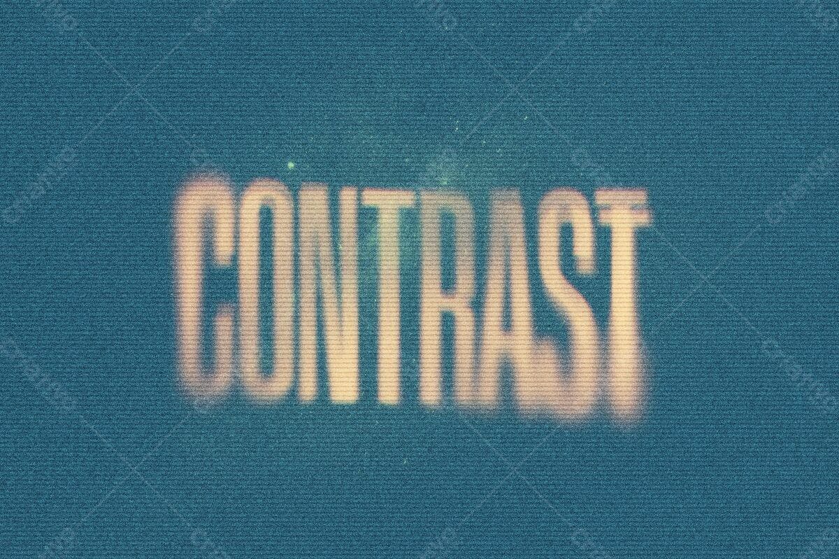 Arte Textual com Efeito de Impressão em Tela PSD Editável