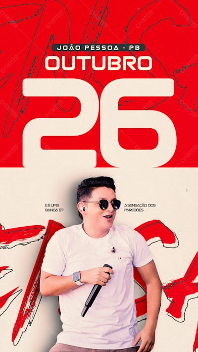 Agenda Semanal Marcynho Sensação Story Psd Editavel