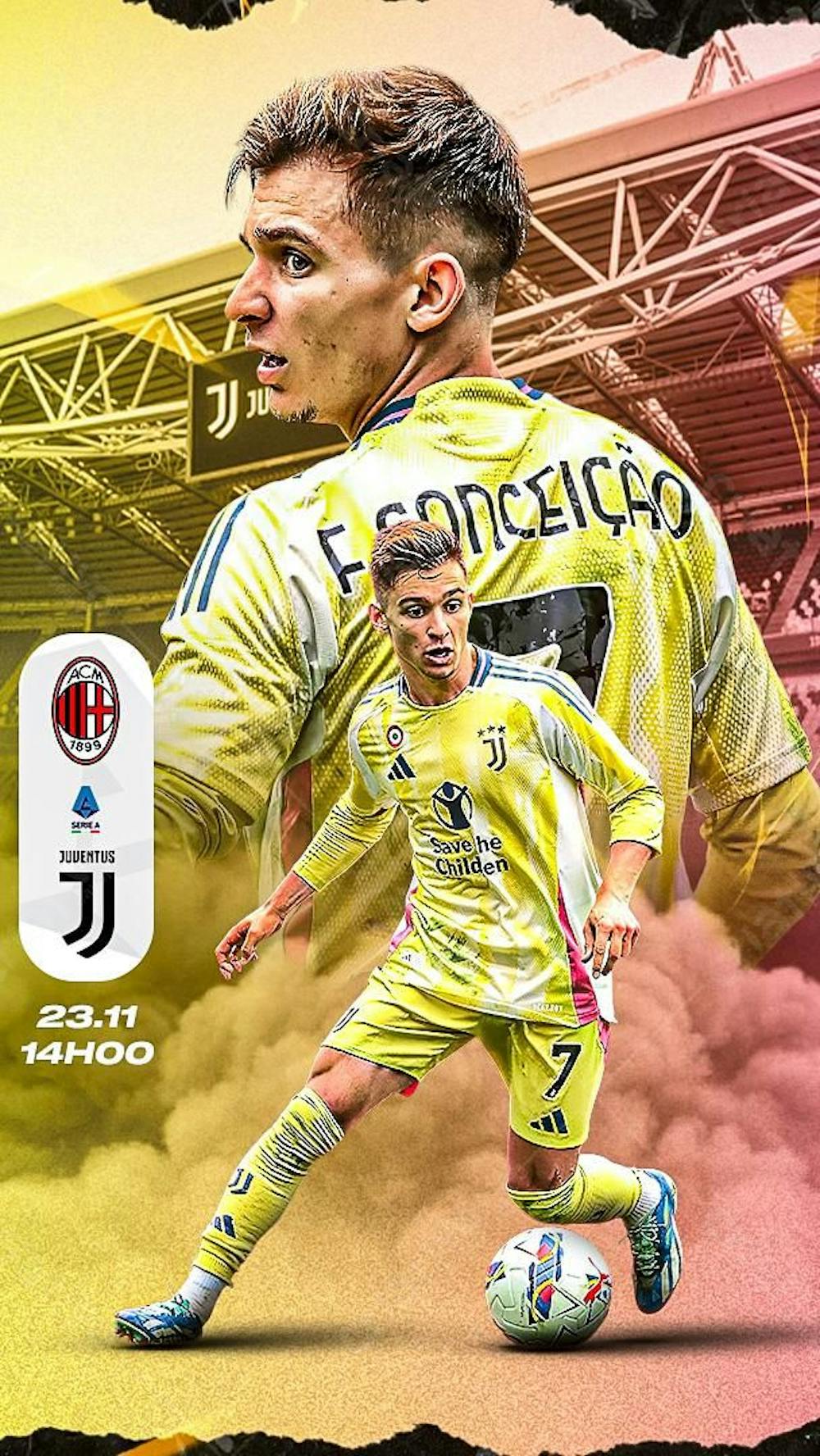 Flyer Matchday Francisco Conceição Juventus