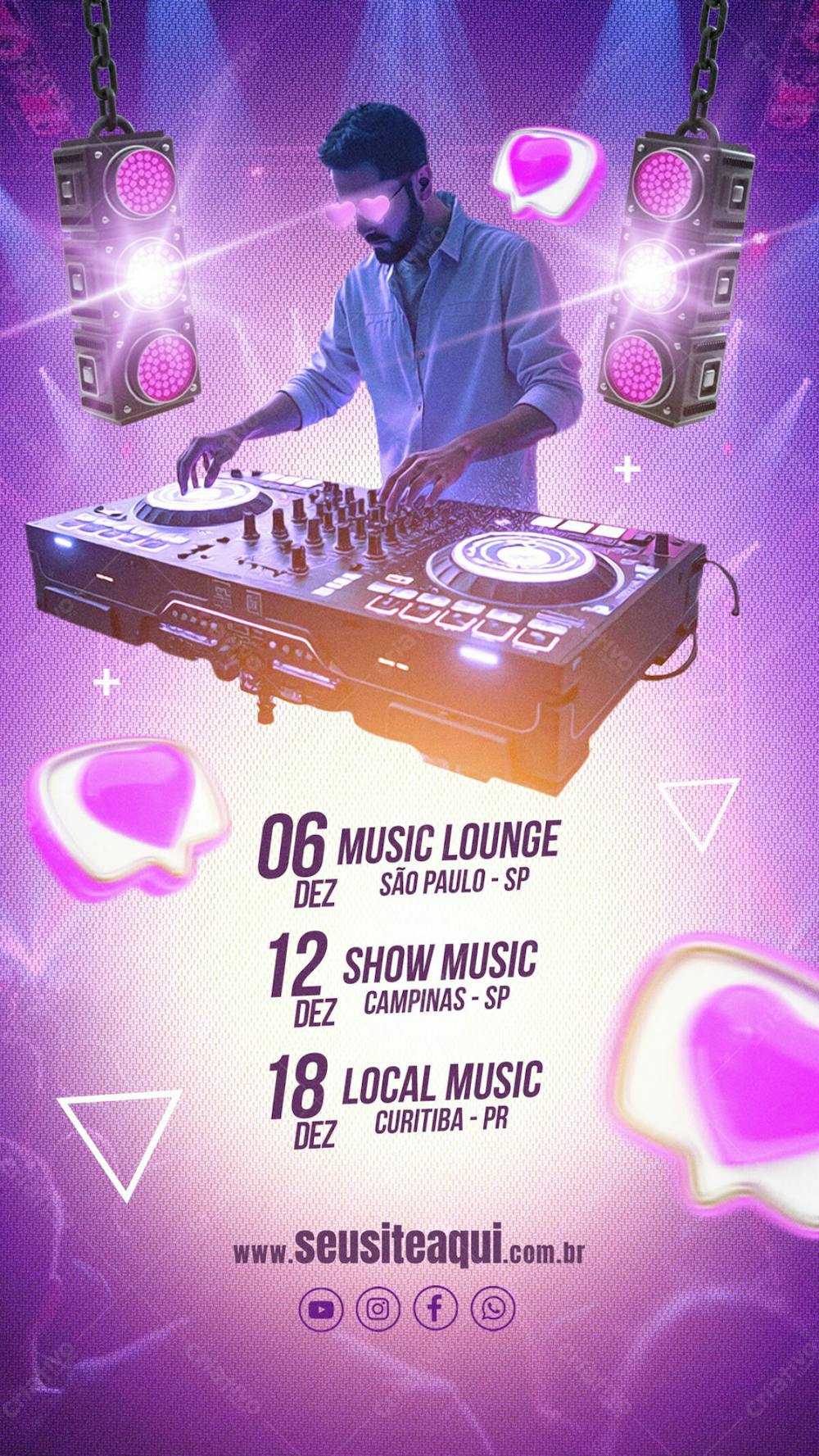 Flyer Evento Proximos Shows