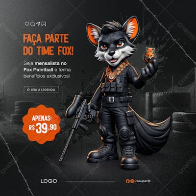 Social Media Para Paintball 