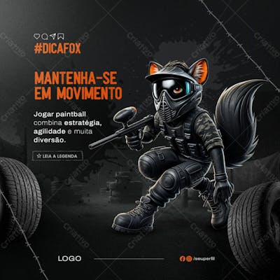 Social Media Para Paintball 