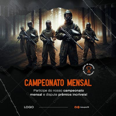 Social Media Para Paintball 