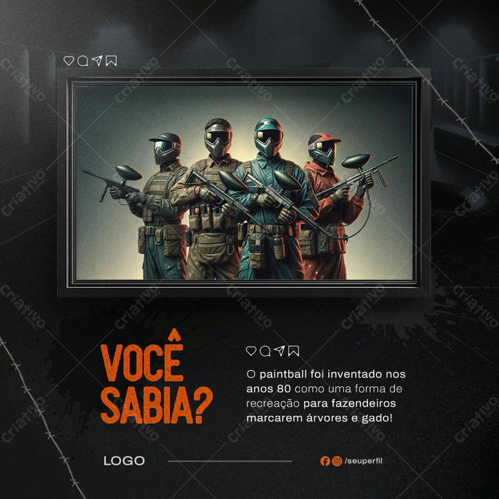Social Media Para Paintball 