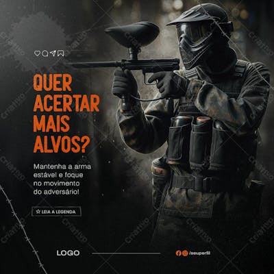 Social Media Para Paintball 