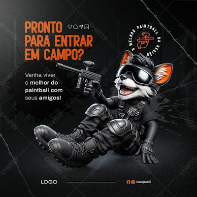 Social Media Para Paintball 