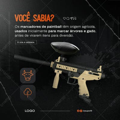 Social Media Para Paintball 