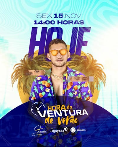 Hoje 15Nov Hora Do Ventura Jr Costa