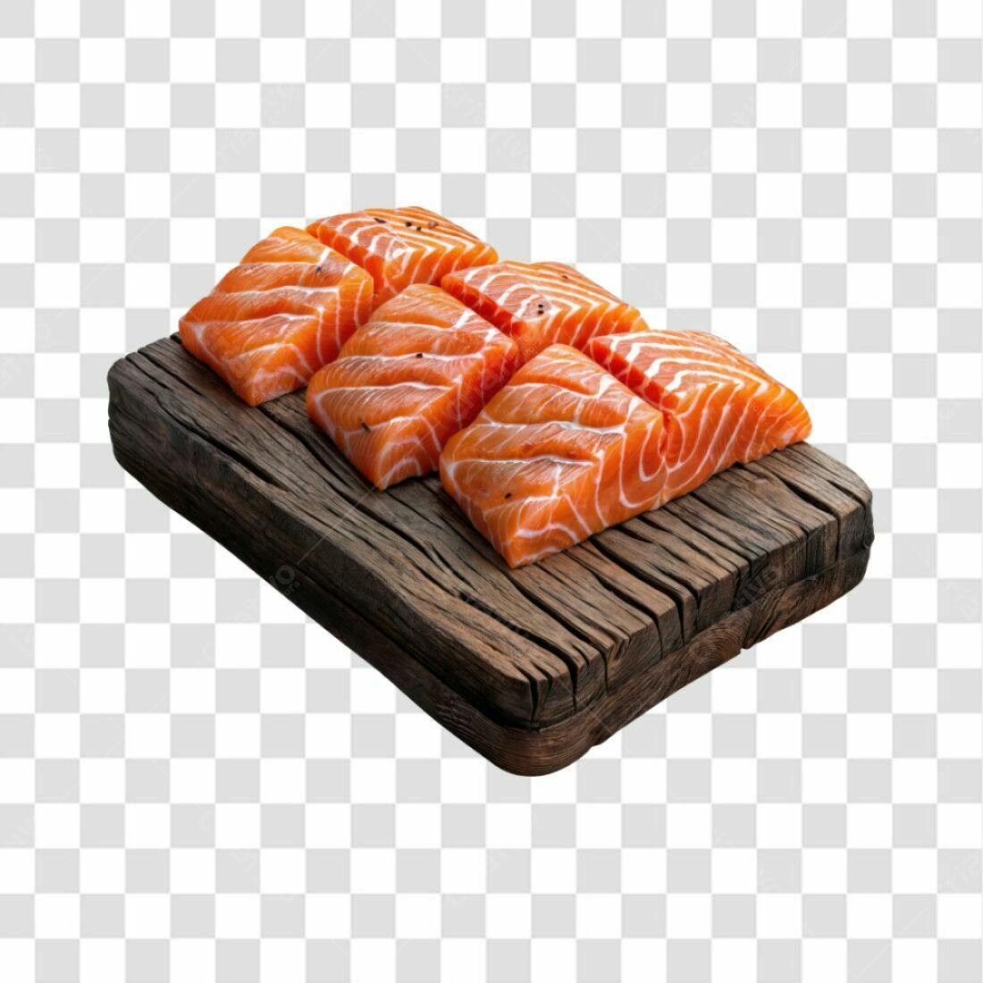 Icone Salmão Fresco PNG com fundo transparente
