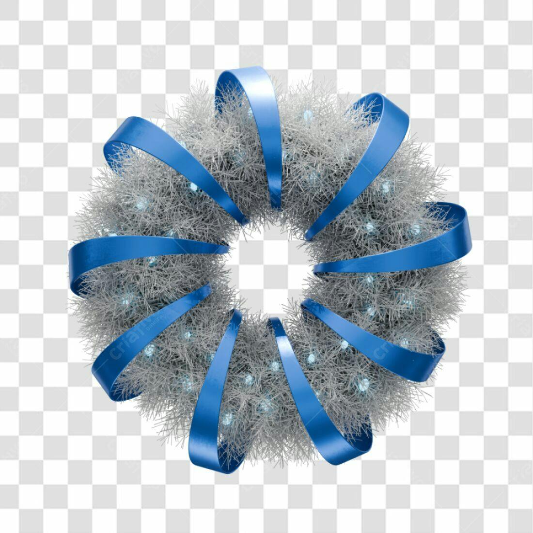 Coroa Natalina PNG com fundo transparente