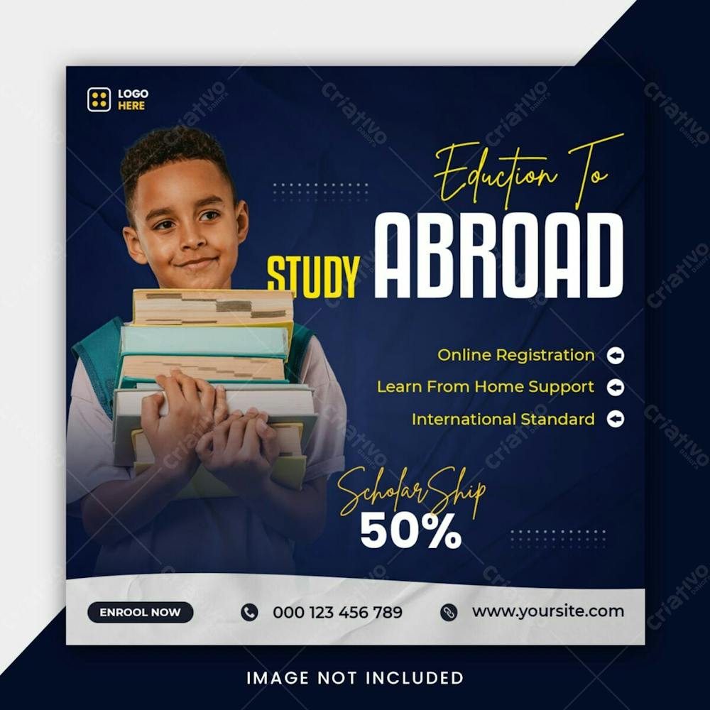 Back To School Social Media Post Banner Template