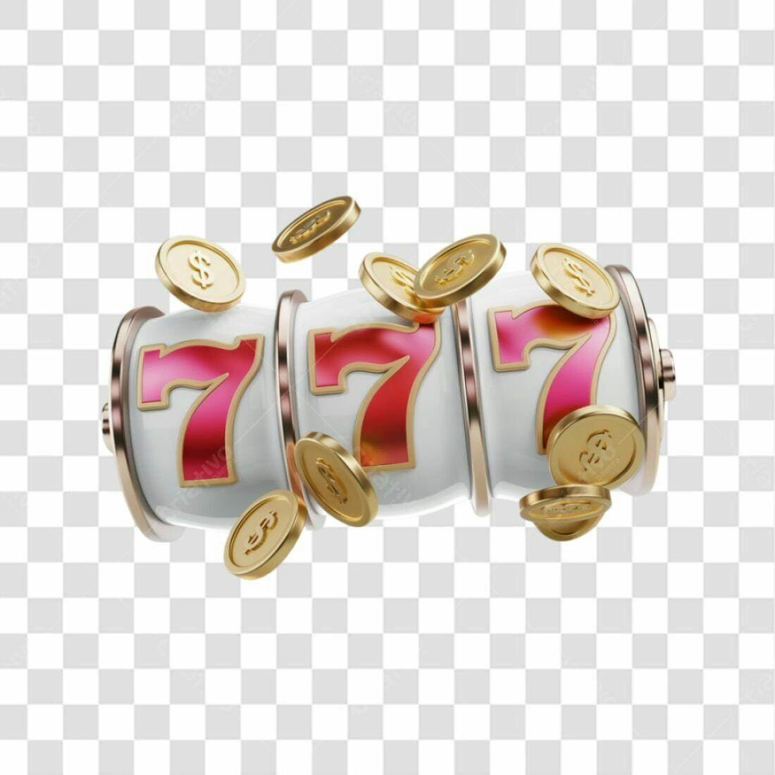Ícone Caça-níqueis 777 PNG com fundo transparente