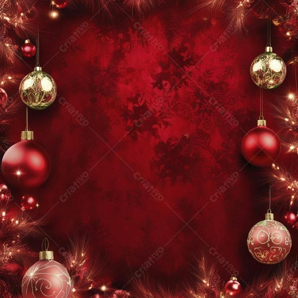 Background De Natal Vermelho