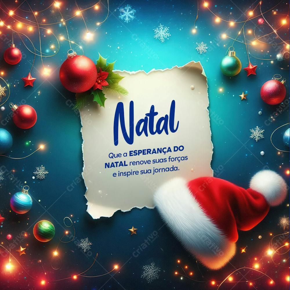 Natal Background Com Enfeites Natalino Para Escrita, Merry Christmas And Happy Holidays, End Of Year Parties Feed