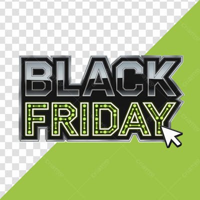 Selo 3D Black Friday