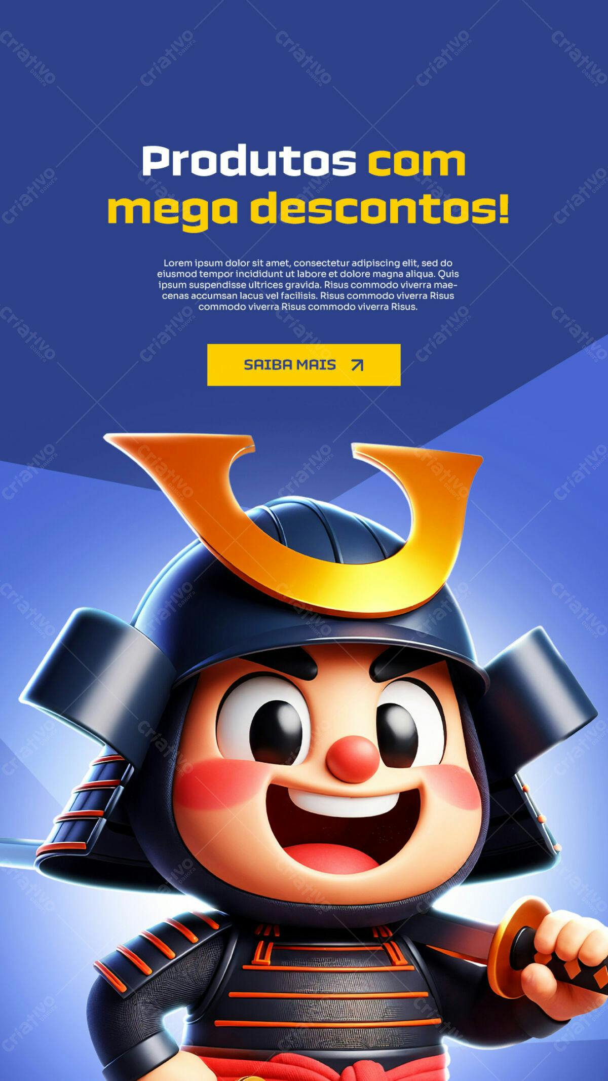 Story para Promoção de Produtos PSD Editável