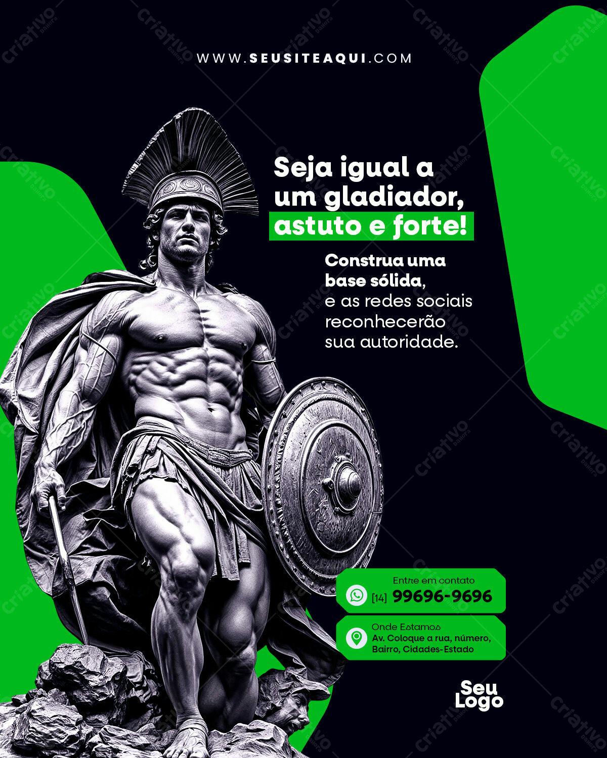 Post para Redes Sociais PSD Editável