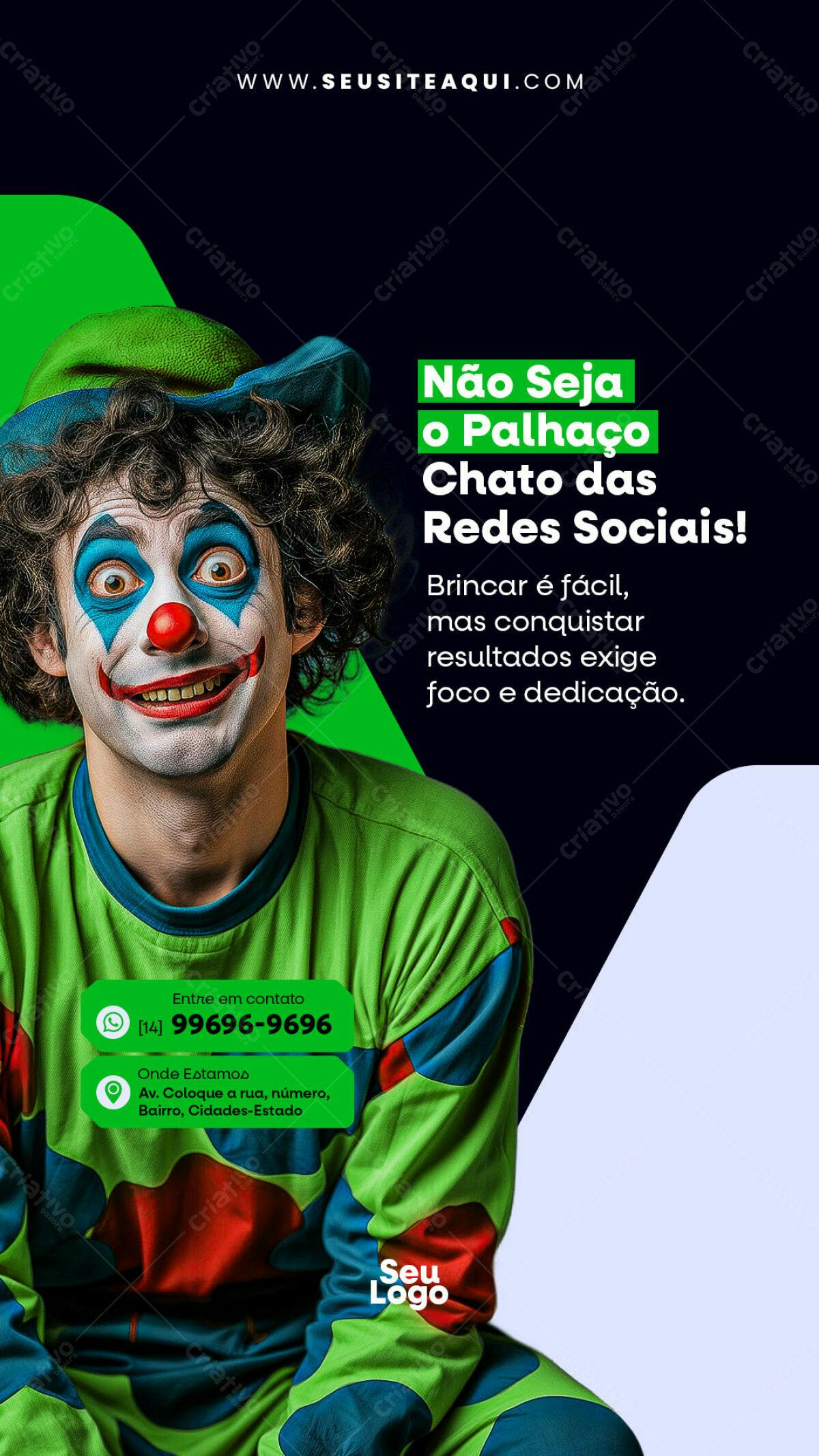 Flyer para Redes Sociais PSD Editável