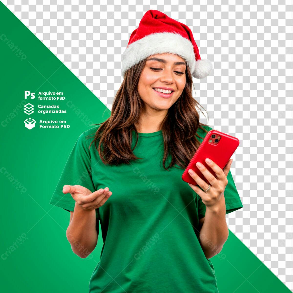 Modelo para Campanha de Natal PSD Editável