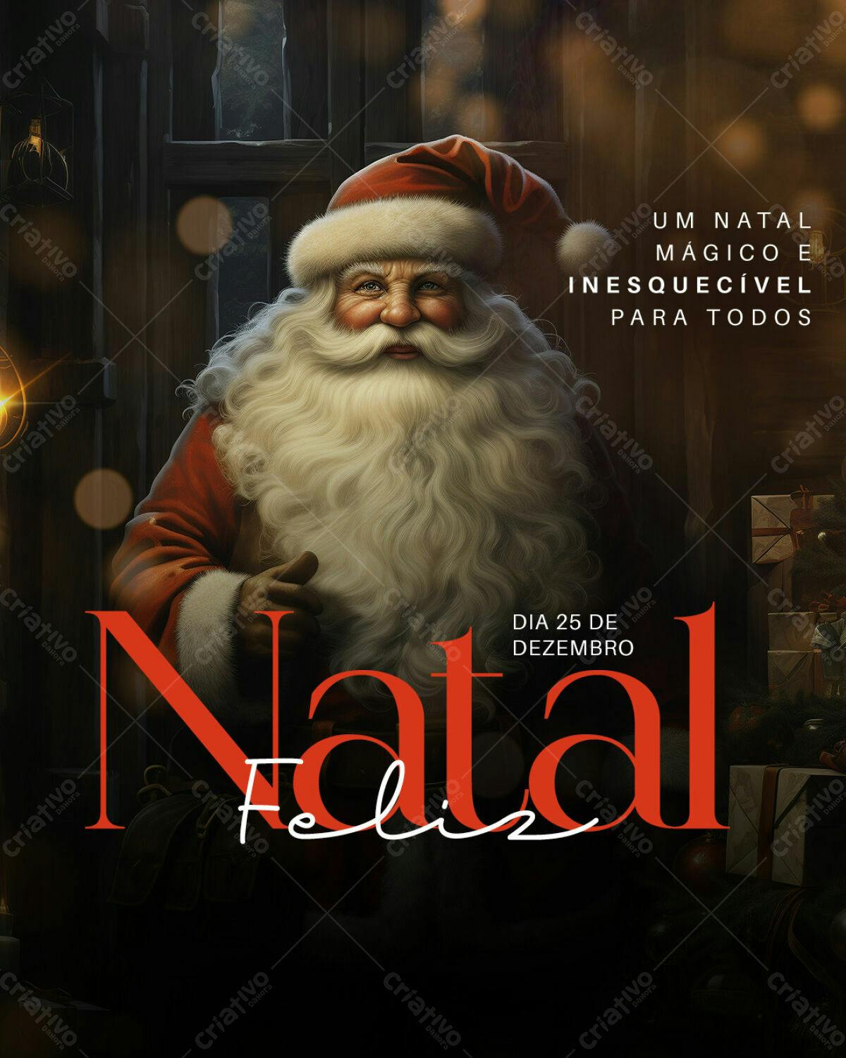 Flyer Natal PSD Editável