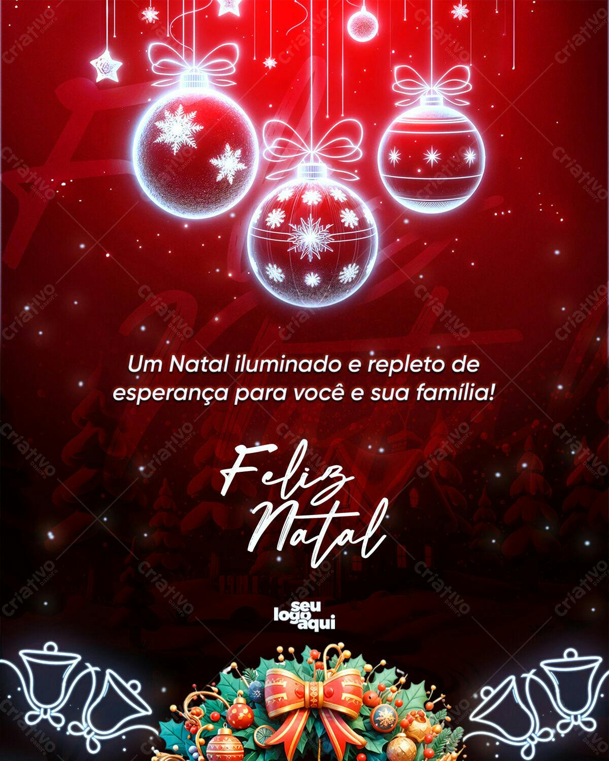 Flyer Natalino PSD Editável