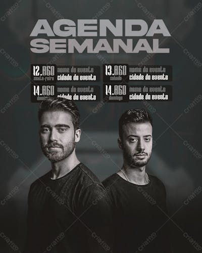 177 Agenda De Shows Feed