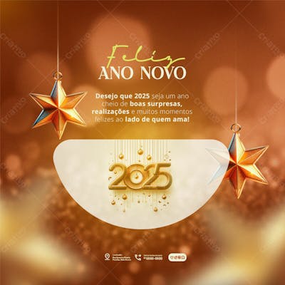 Feliz 2025 Ano Novo 09