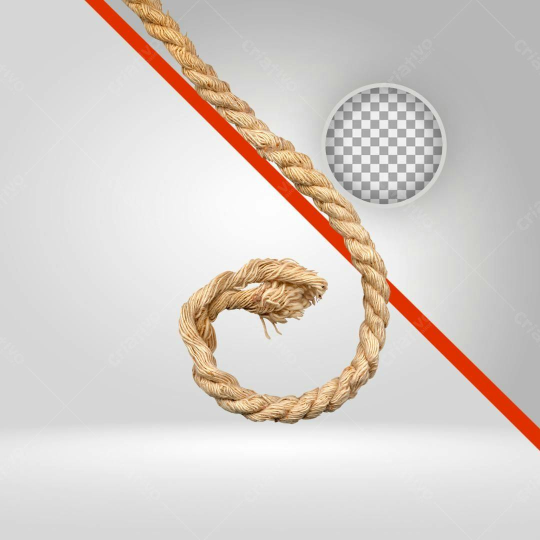Elemento de Design Corda PNG com fundo transparente