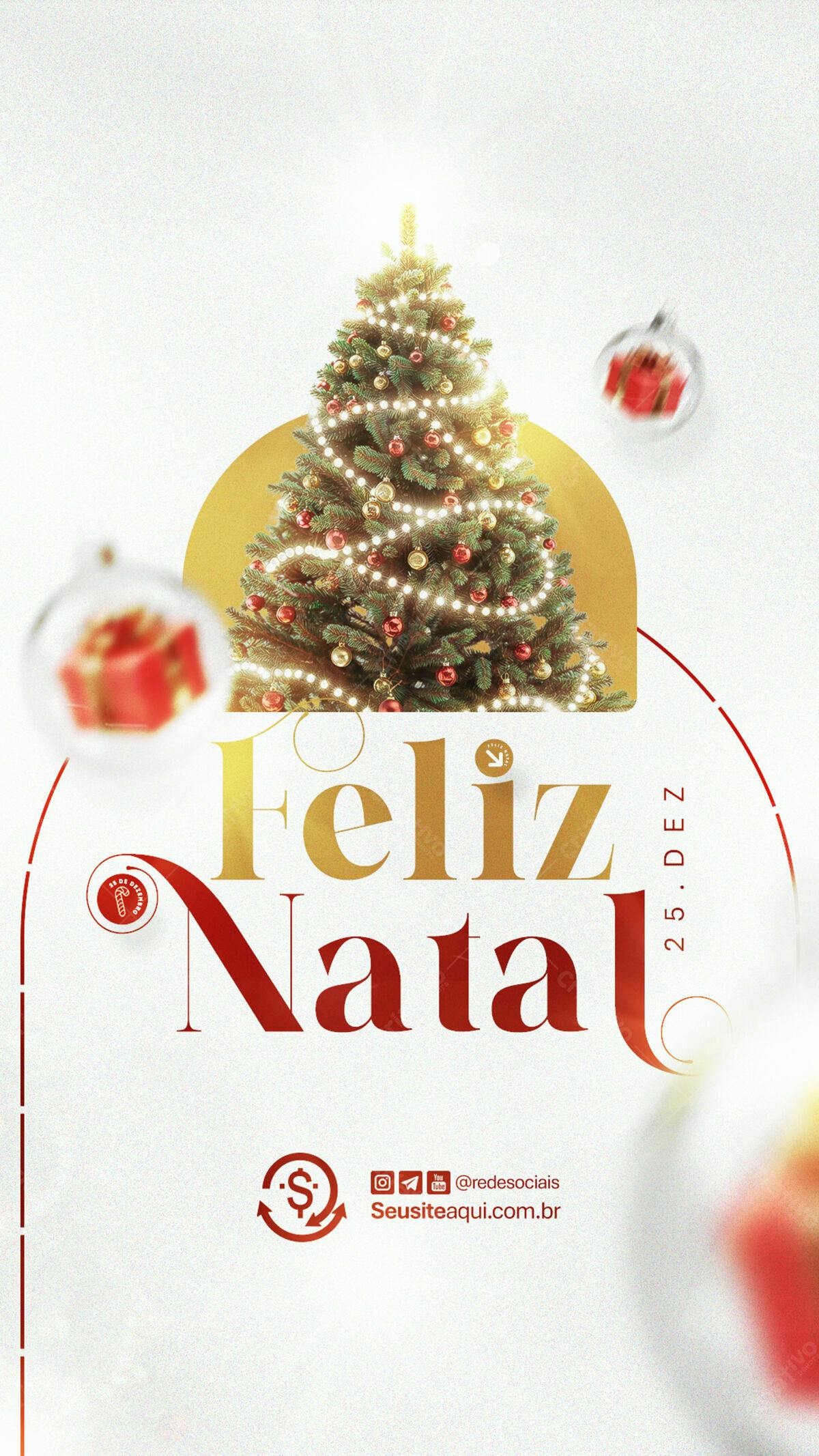 Flyer Natalino PSD Editável