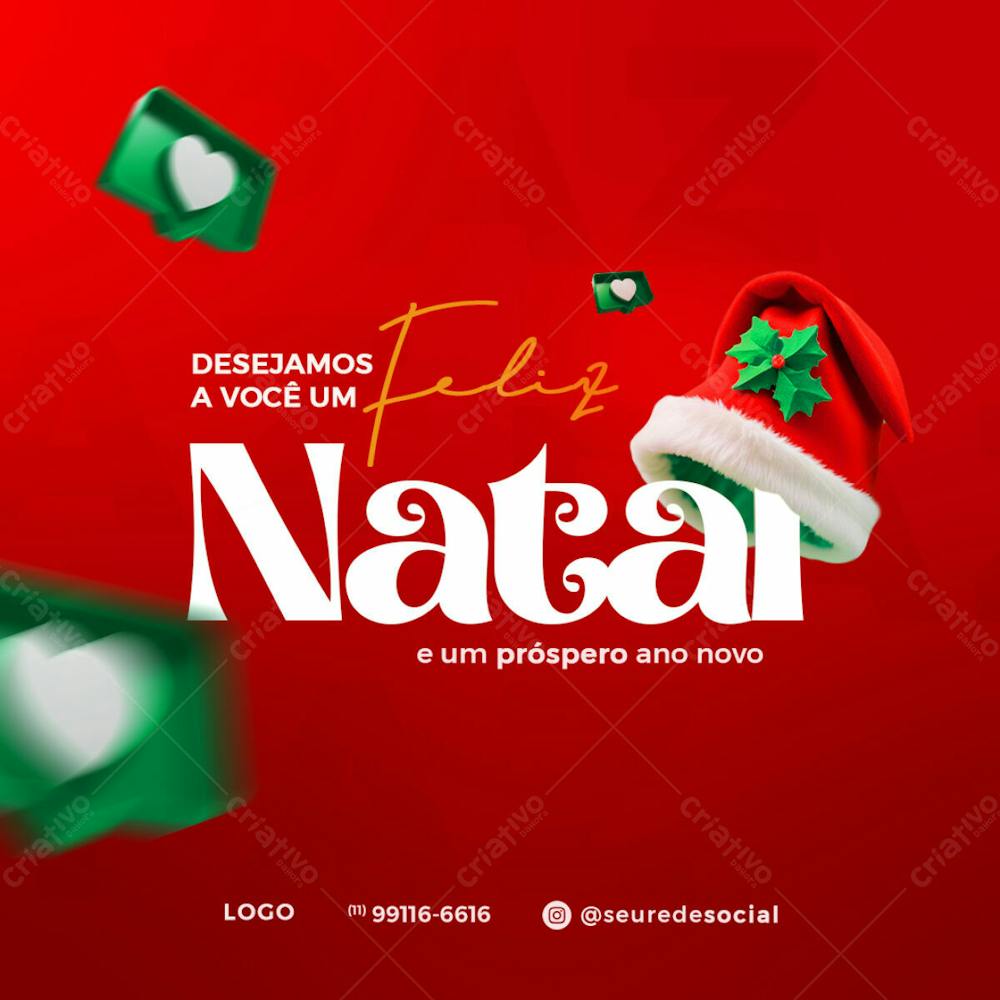 Feliz Natal E Um Próspero Ano Novo