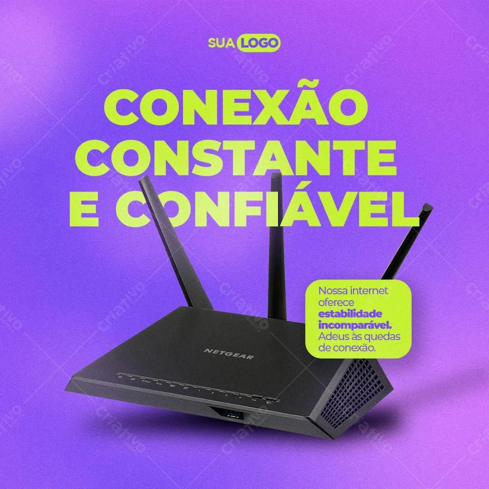 Conexão Constante e Confiável Social Media