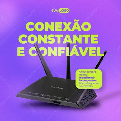 Conexão Constante e Confiável Social Media