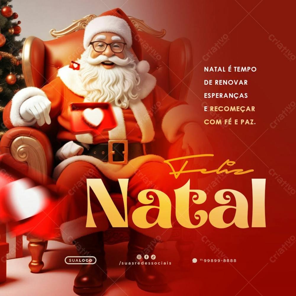 Natal É Tempo De Renovar