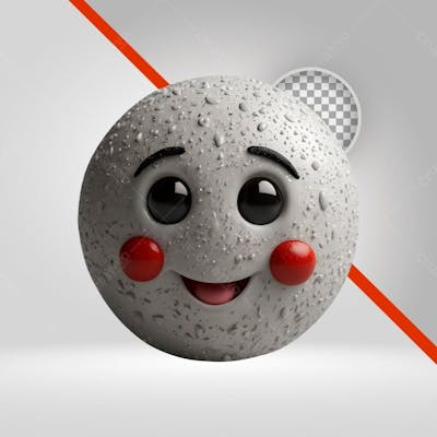 Emoji, Figurinha, 3D, Feliz, Gelo, Frio Emoticon Ícone Png 