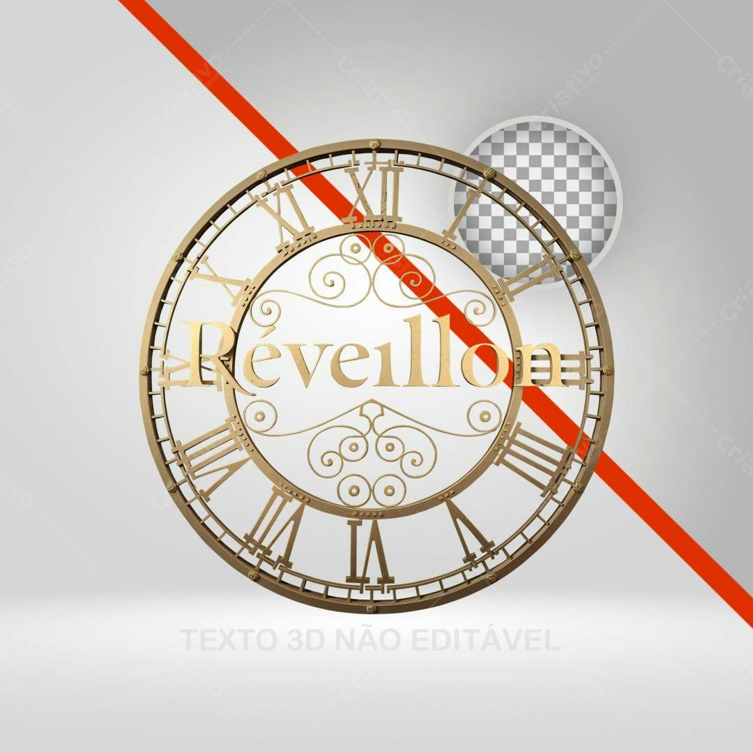 Icone Réveillon PNG com fundo transparente