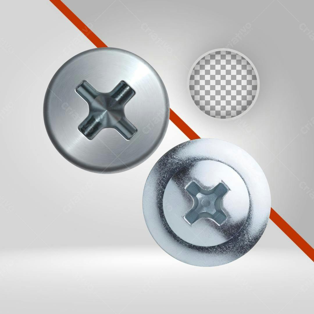 Icone Parafusos PNG com fundo transparente