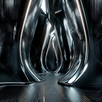 Estrutura Metálica Projetada Com Estética De Alta Tecnologia