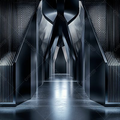 Estrutura Metálica Projetada Com Estética De Alta Tecnologia