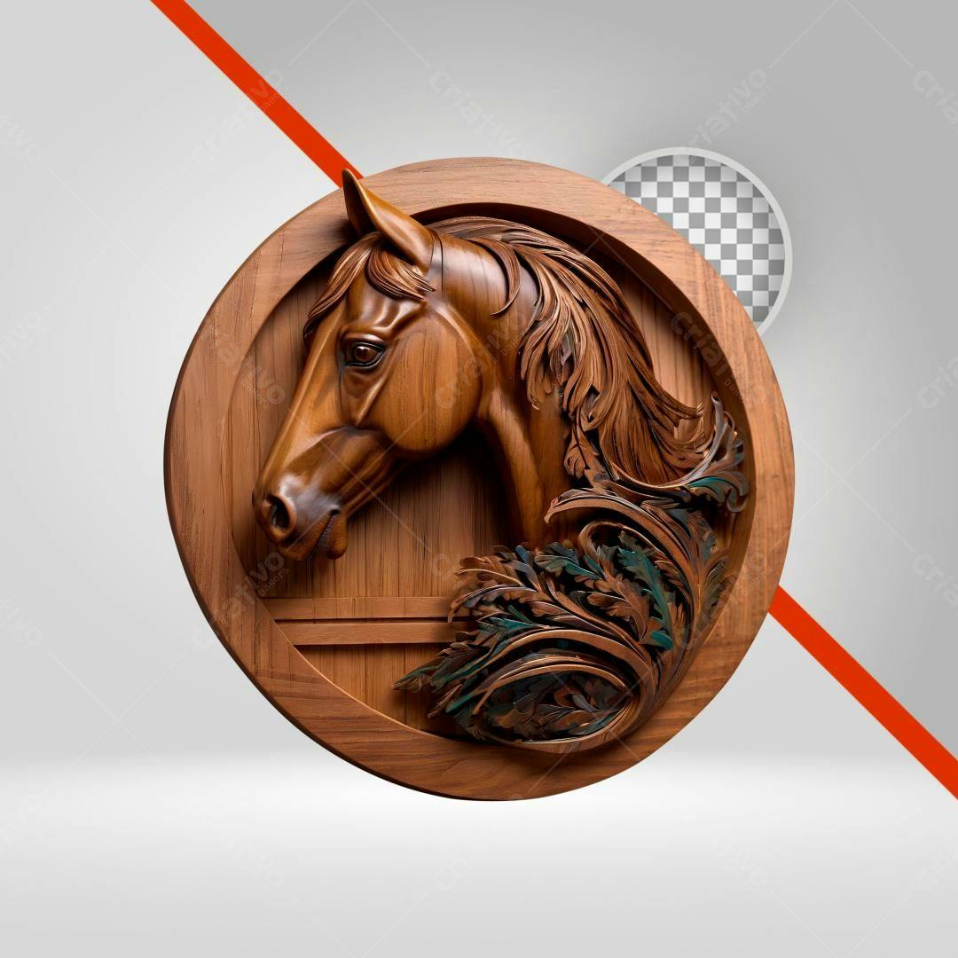 Icone Cavalo Madeira PNG com fundo transparente