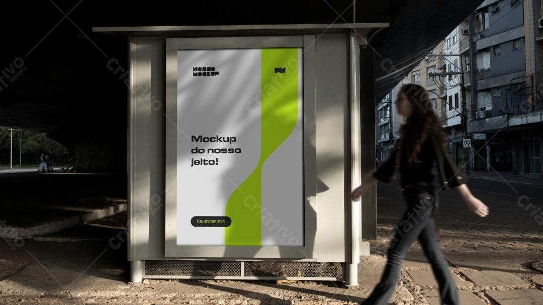 Mockup de Outdoor Moderno com Design Minimalista