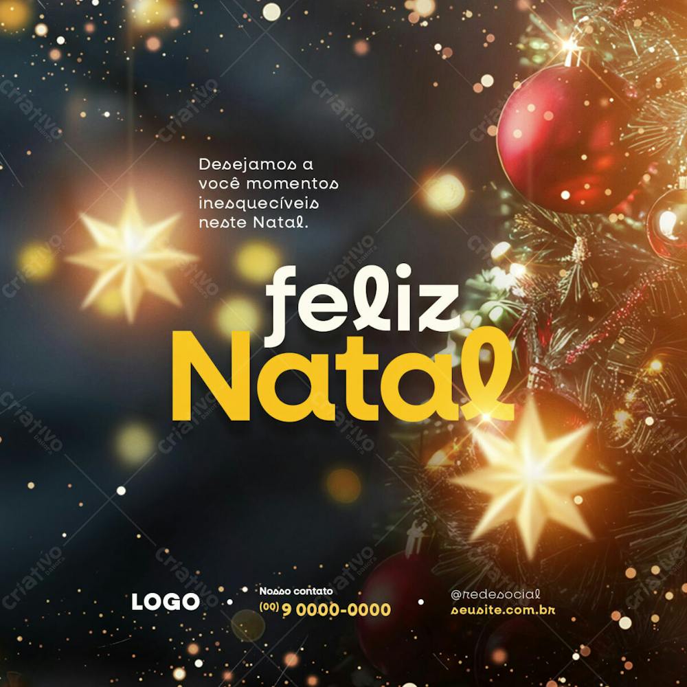 Social Media Feliz Natal Data Comemorativa 01