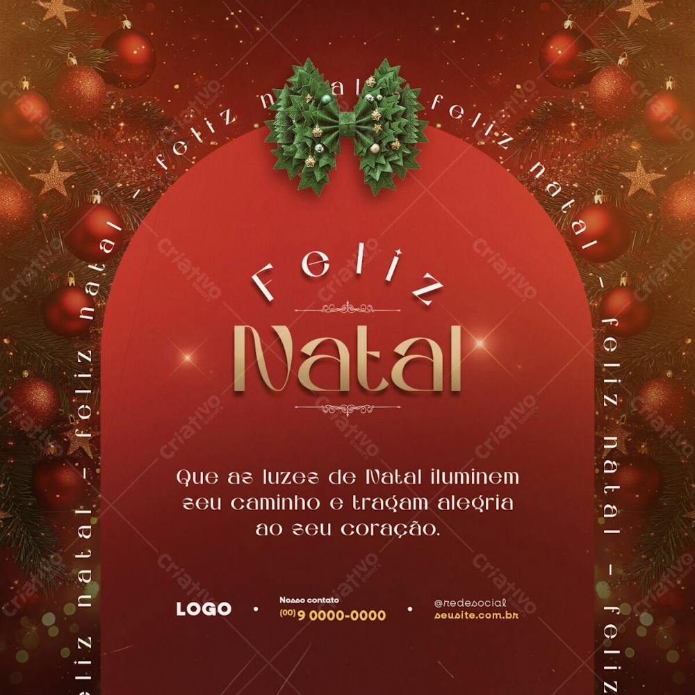 Social Media Feliz Natal Data Comemorativa 04