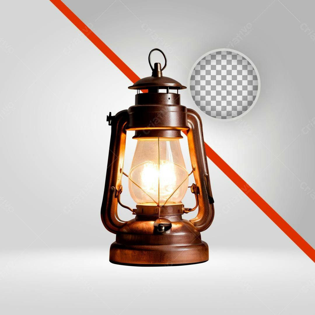 Icone Lampião antigo PNG com fundo transparente
