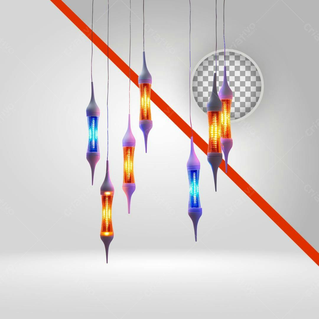 Icones Luzes de Festas PNG com fundo transparente